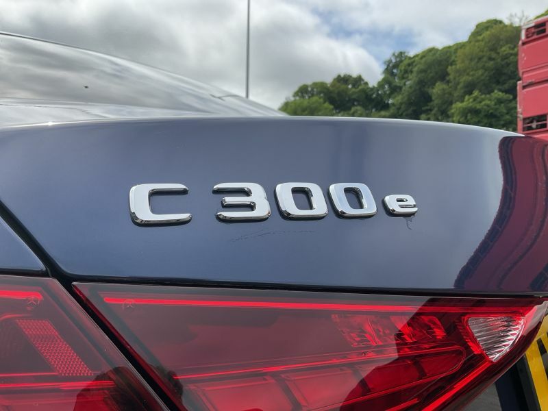 Mercedes-Benz C Class Amg Line Blue #23