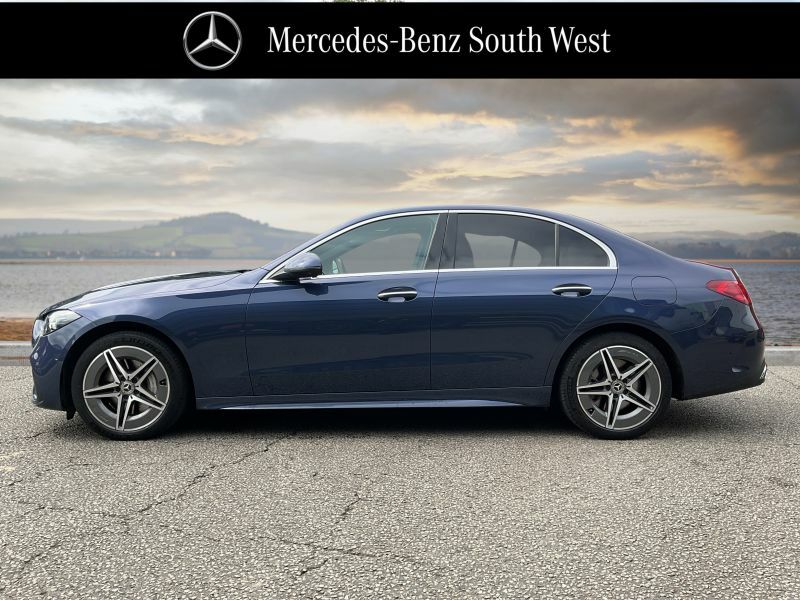Mercedes-Benz C Class Amg Line Blue #13