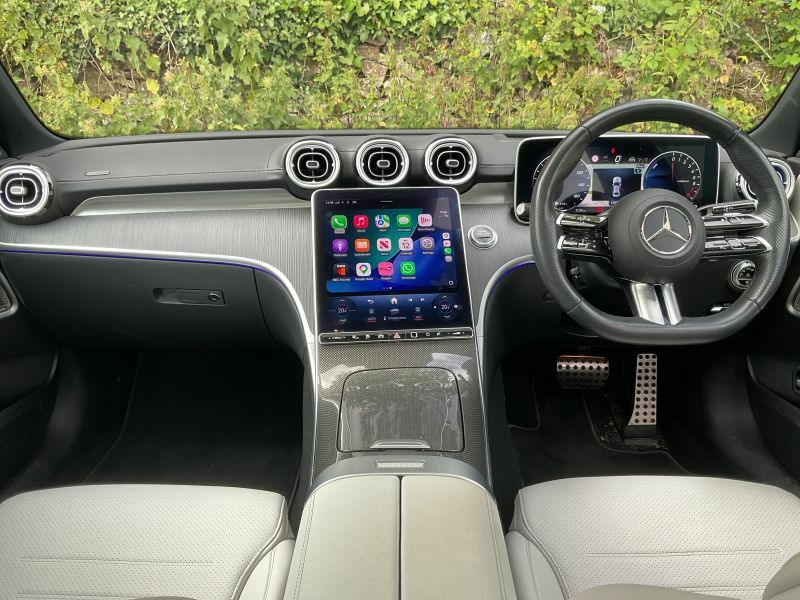 Mercedes-Benz C Class Amg Line Blue #7