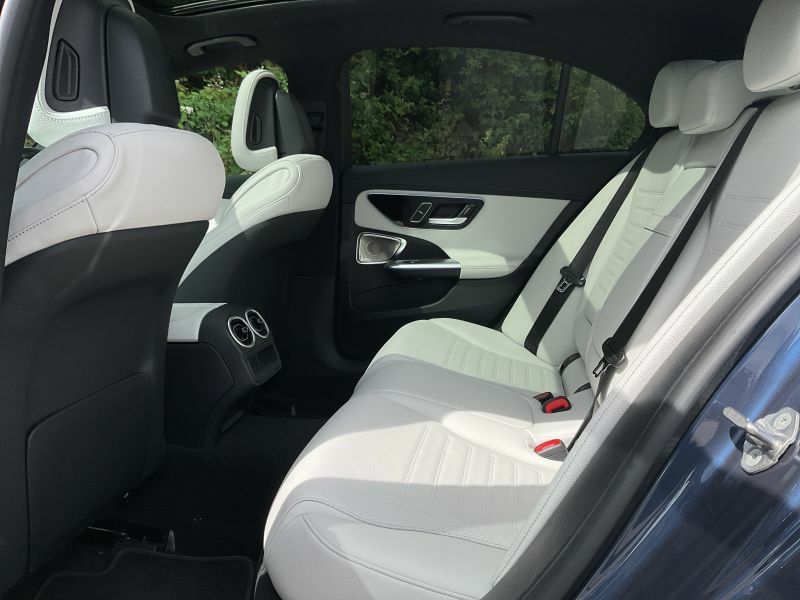 Mercedes-Benz C Class Amg Line Blue #10