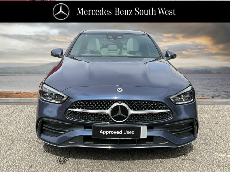 Mercedes-Benz C Class Amg Line Blue #11
