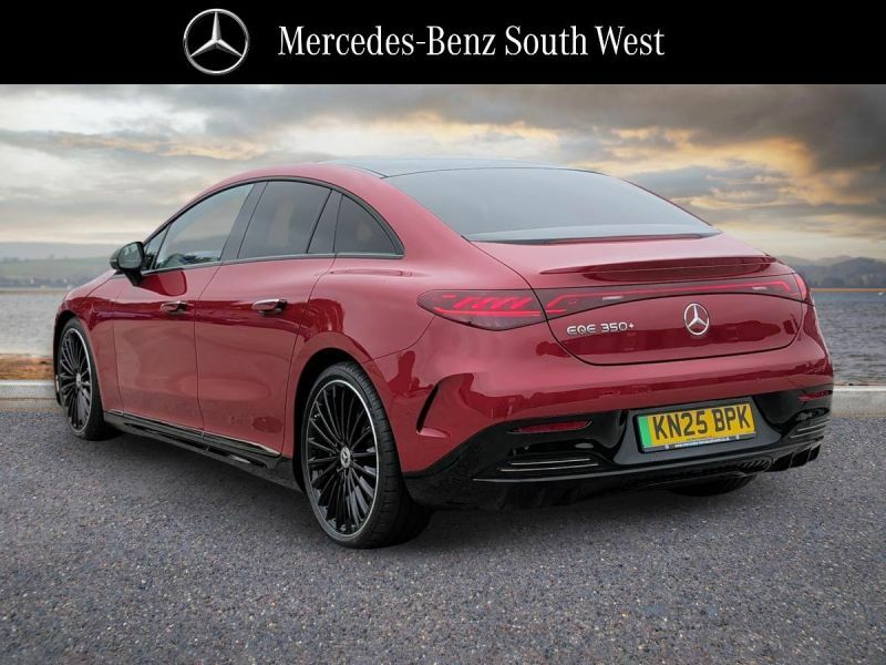 Mercedes-Benz EQE Saloon Red #2