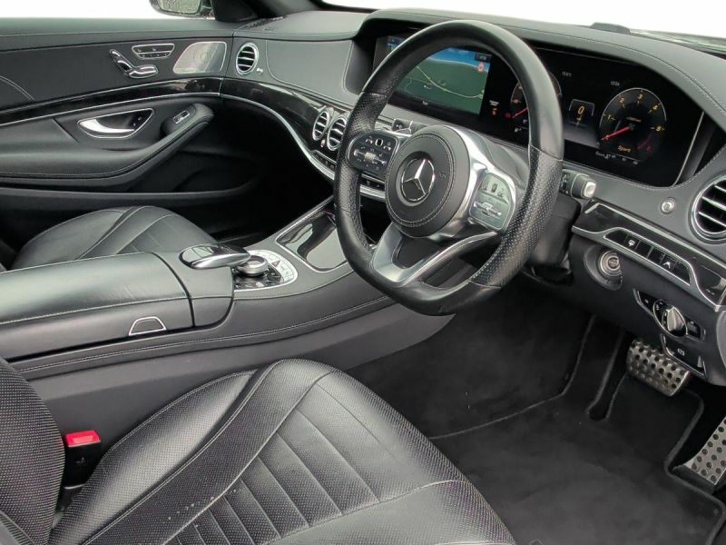 Mercedes-Benz S Class Saloon Black #5