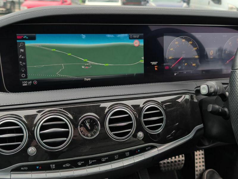 Mercedes-Benz S Class Saloon Black #6