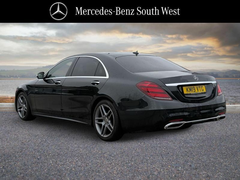 Mercedes-Benz S Class Saloon Black #2