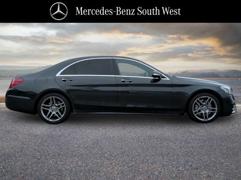 Mercedes-Benz S Class Saloon Black #3