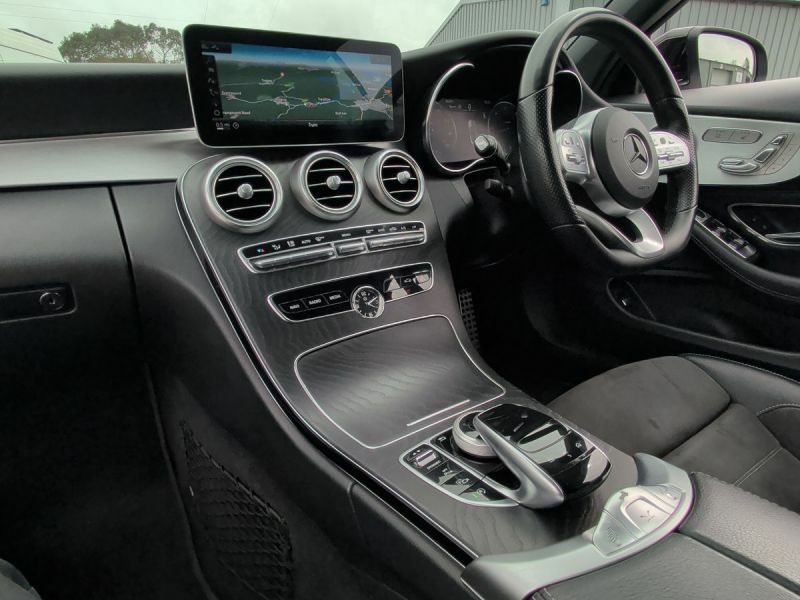 Mercedes-Benz C Class C300d Amg Line Black #6