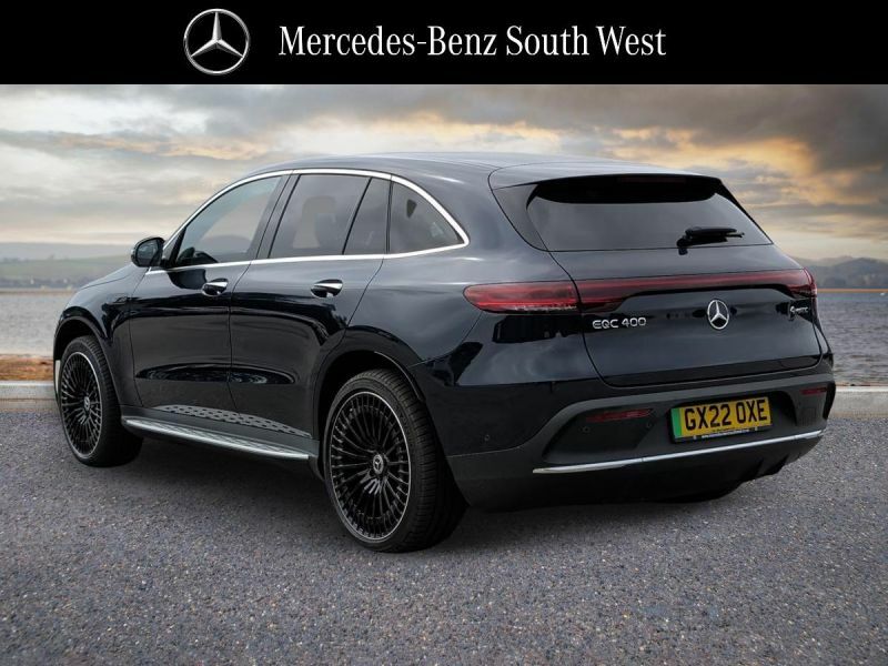 Mercedes-Benz EQC Suv Blue #2