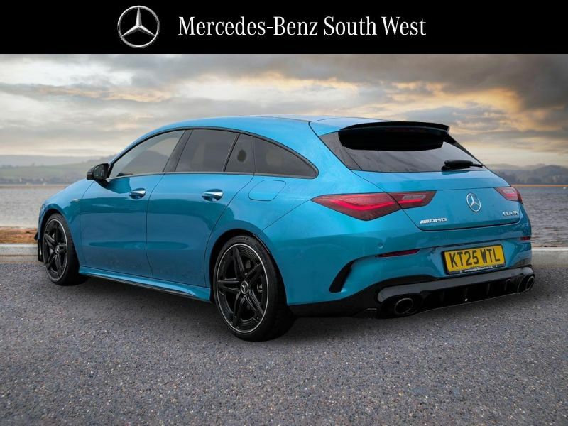 Mercedes-Benz CLA Class Cla 35 4Matic Premium Plus Shooting Brake Blue #2