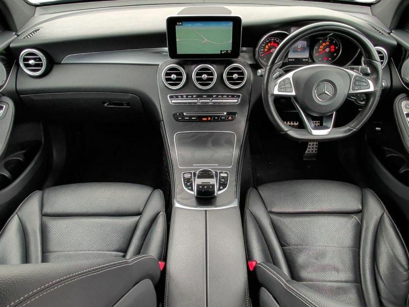 Mercedes-Benz GLC Class Glc 220 D 4Matic Amg Line Premium Plus White #7