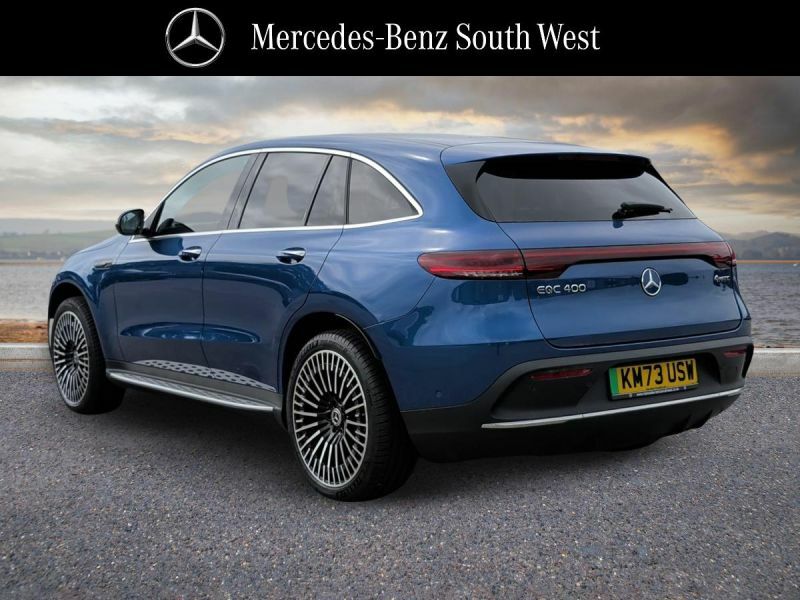 Mercedes-Benz EQC Suv Blue #2