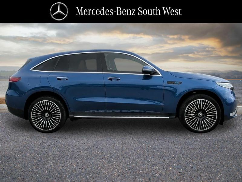 Mercedes-Benz EQC Suv Blue #3
