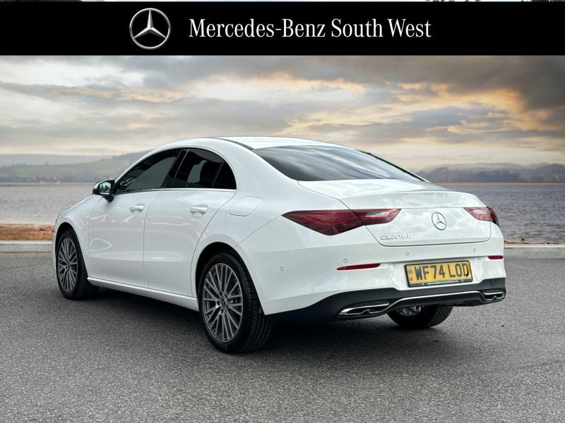 Mercedes-Benz CLA Class Saloon WF74LOD White #2