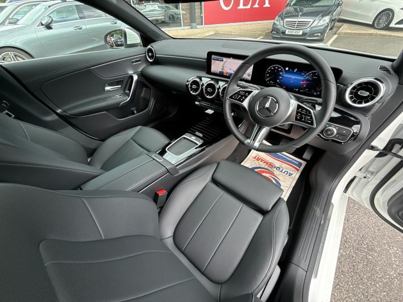 Mercedes-Benz CLA Class Saloon WF74LOD White #5