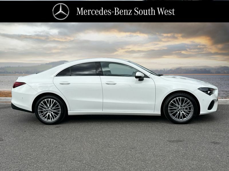 Mercedes-Benz CLA Class Saloon WF74LOD White #3