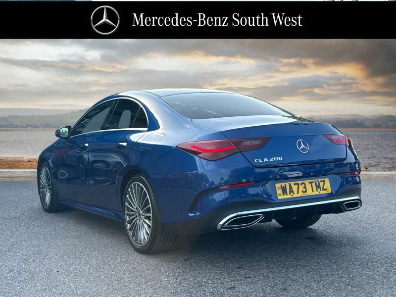 Mercedes-Benz CLA Class Saloon WA73TMZ Blue #2