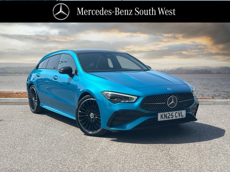 Mercedes-Benz CLA Class Estate Blue