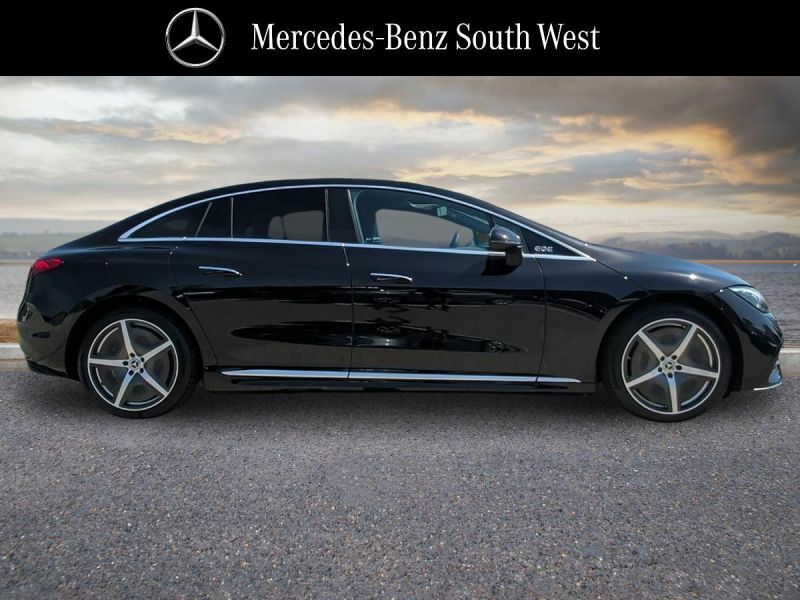 Mercedes-Benz EQE Saloon Black #3