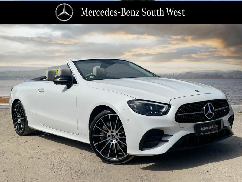 Mercedes-Benz E Class Convertible White