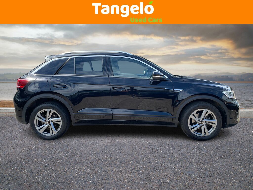Volkswagen T-Roc 1.5 Tsi R-line Dsg Euro 6 S S WH25FGZ Black #3