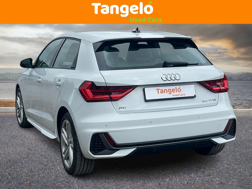 Audi A1 1.0 Tfsi 30 S Line Sportback S Tronic Euro 6 S S GM21DCU White #2
