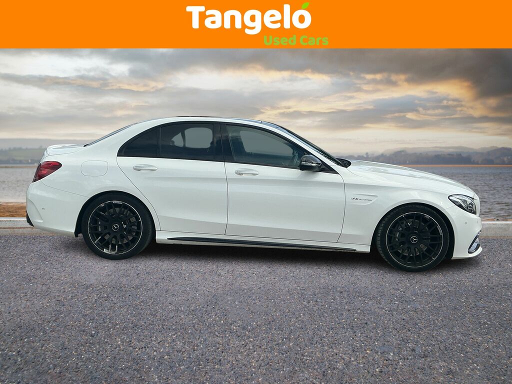Mercedes-Benz C Class 4.0 C63 V8 Biturbo Amg Premium Spds Mct Euro 6 White #3