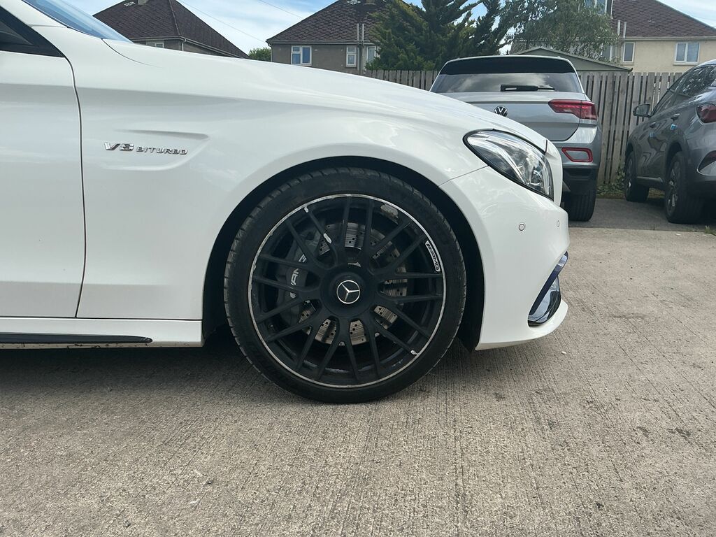 Mercedes-Benz C Class 4.0 C63 V8 Biturbo Amg Premium Spds Mct Euro 6 White #4