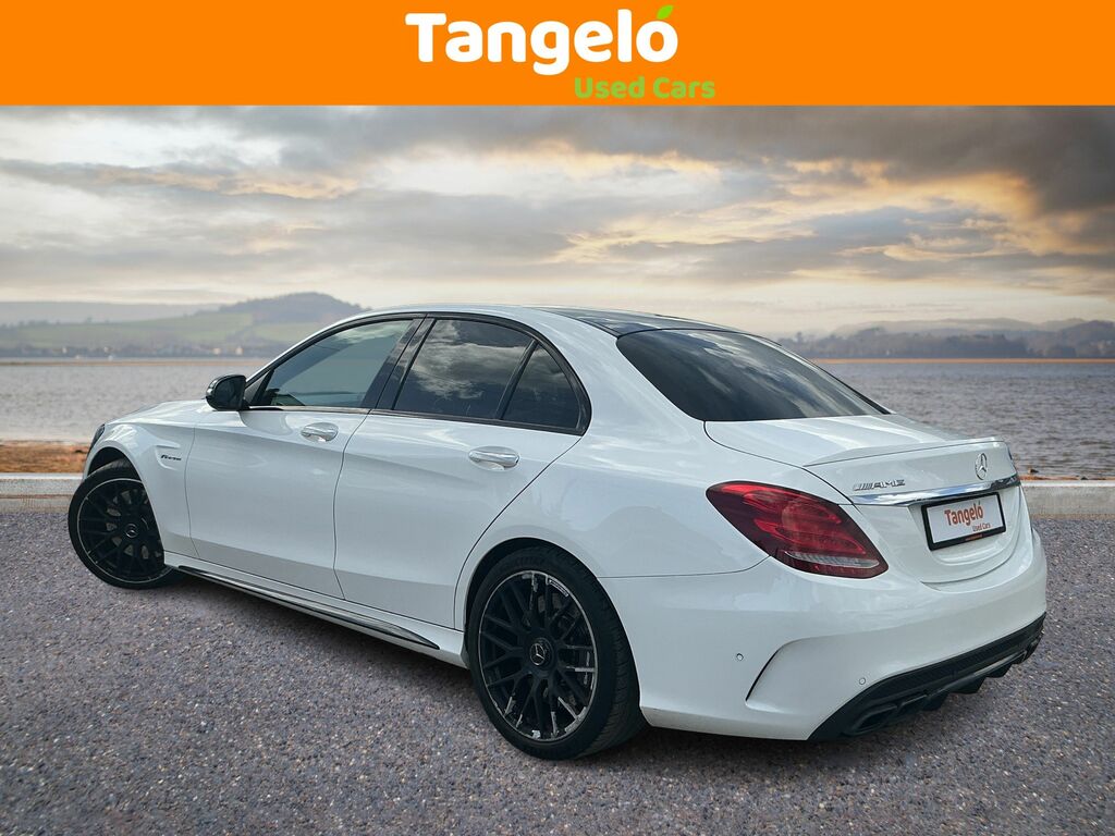 Mercedes-Benz C Class 4.0 C63 V8 Biturbo Amg Premium Spds Mct Euro 6 White #2