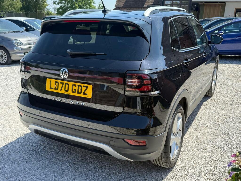 Volkswagen T-Cross 1.0 Tsi Sel Dsg Euro 6 Ss Black #6