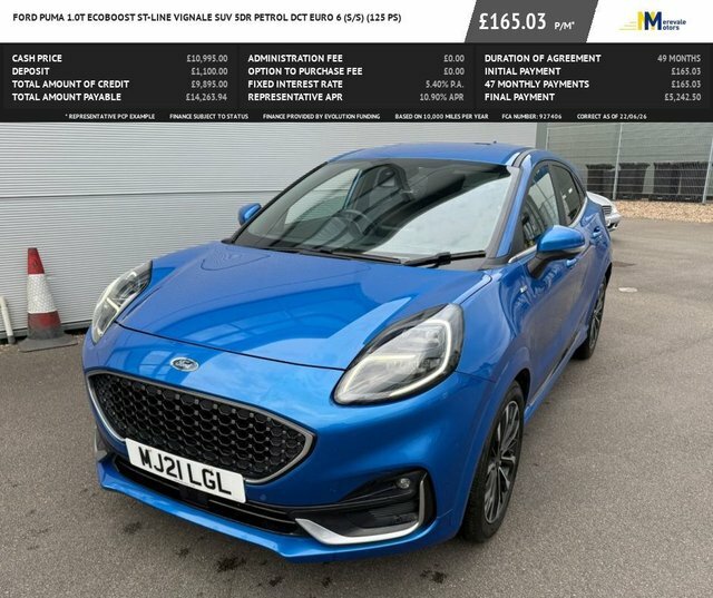 Ford Puma 1.0 Ecoboost Hybrid Mhev St-line Grey #1