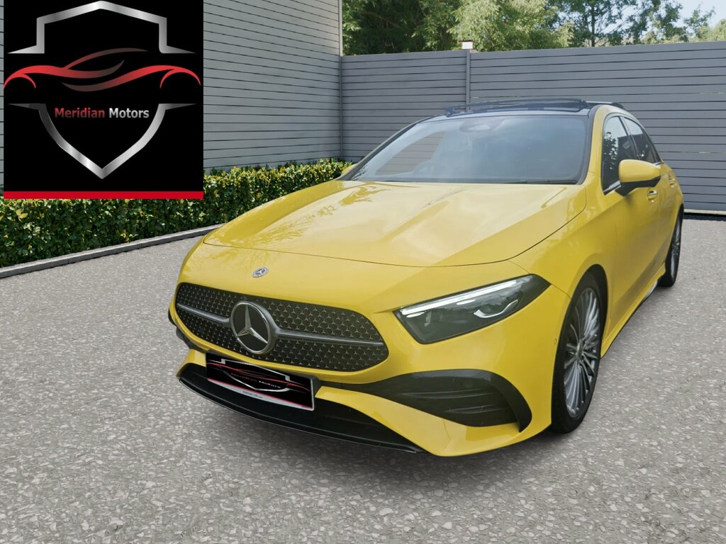 Mercedes-Benz A Class 1.3 A180h Mhev Amg Line Premium Plus Yellow