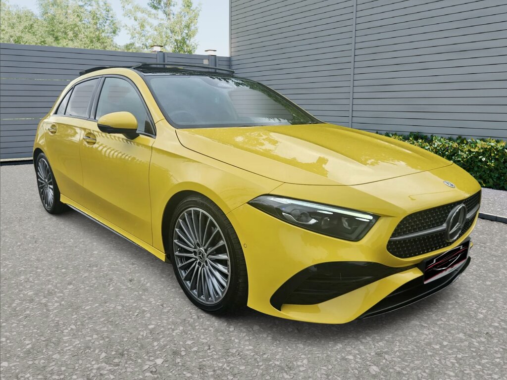 Mercedes-Benz A Class 1.3 A180h Mhev Amg Line Premium Plus KN73OJB Yellow #3