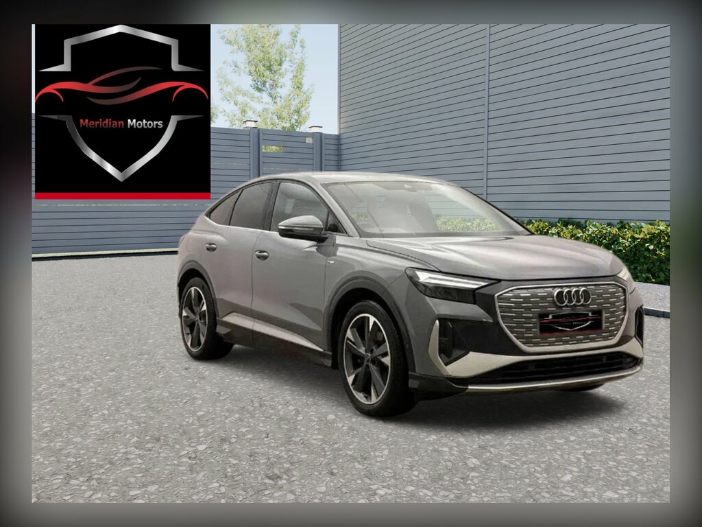 Audi Q4 E Tron 35 S Line Sportback 55Kwh 170 P Grey