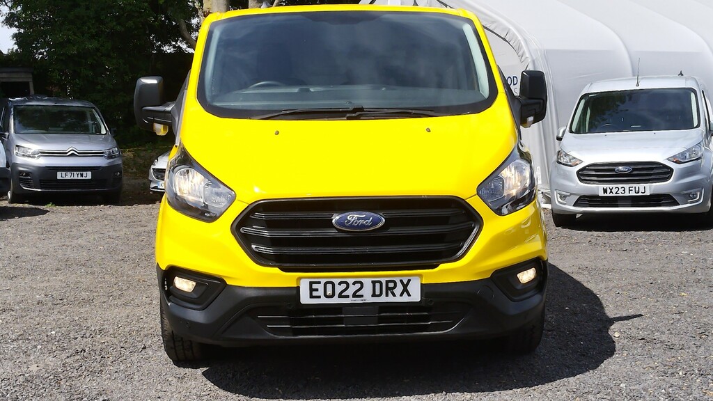Ford Transit Custom 280 Leader L1 Swb In Yellow,black Leather Style Se EO22DRX #3