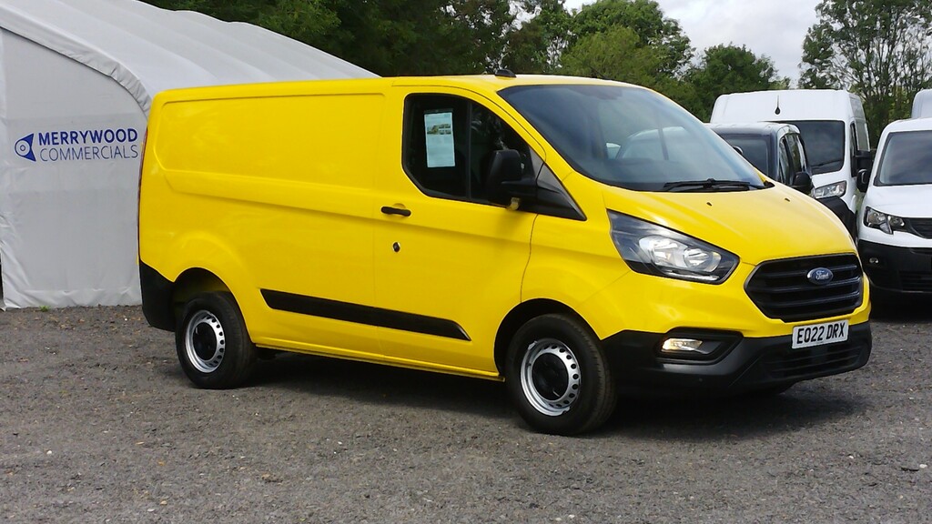 Ford Transit Custom 280 Leader L1 Swb In Yellow,black Leather Style Se EO22DRX #4