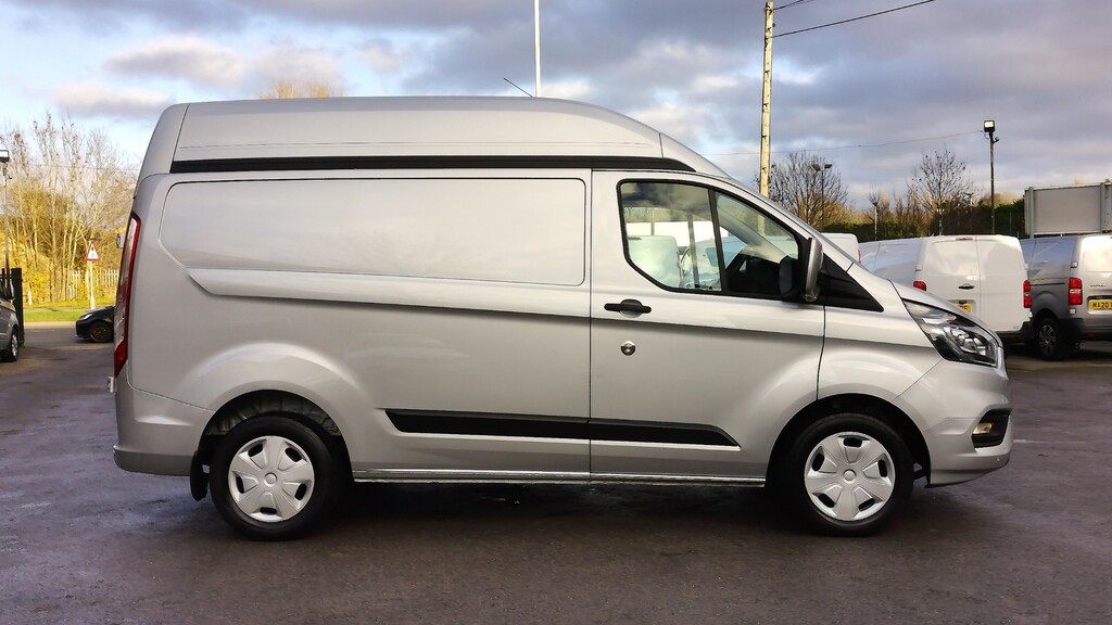 Ford Transit Custom 320 Trend L1 H2 Swb High Roof In Silver With Air C FE22ZXR #4