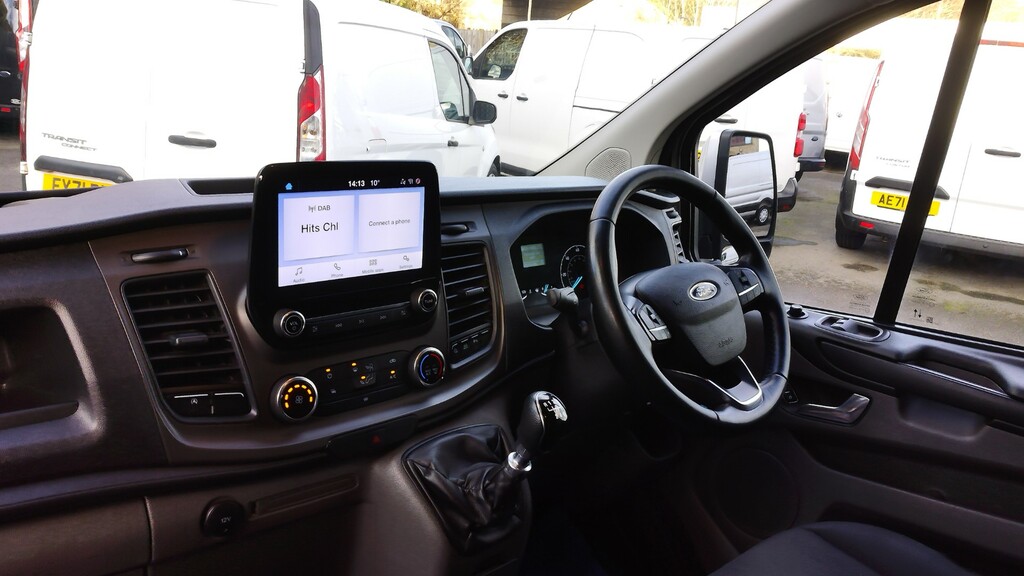 Ford Transit Custom 320 Trend L1 H2 Swb High Roof In Silver With Air C FE22ZXR #6
