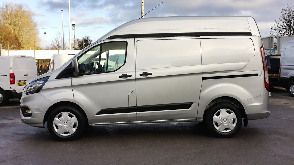 Ford Transit Custom 320 Trend L1 H2 Swb High Roof In Silver With Air C FE22ZXR #3