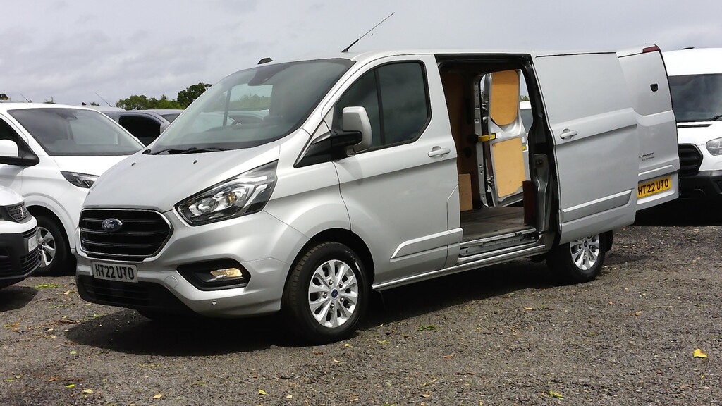 Ford Transit Custom 280 Limited L1 Swb In Silver.air Conditioning,sens HT22UTO #4