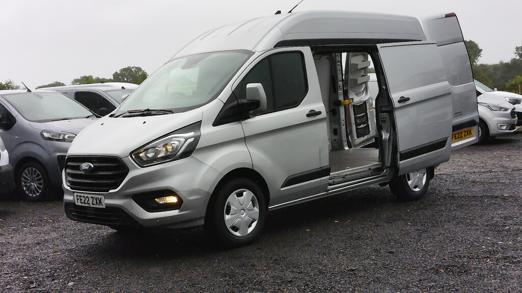 Ford Transit Custom 320 Trend L1 H2 Swb High Roof In Silver With Air C FE22ZXK  #4