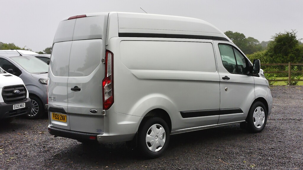Ford Transit Custom 320 Trend L1 H2 Swb High Roof In Silver With Air C FE22ZXK  #6