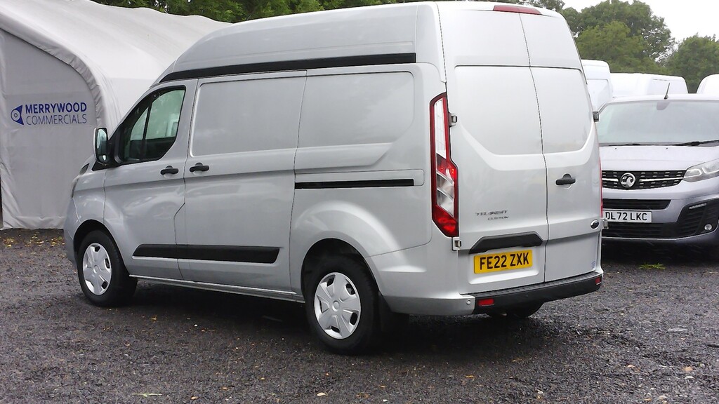 Ford Transit Custom 320 Trend L1 H2 Swb High Roof In Silver With Air C FE22ZXK  #5