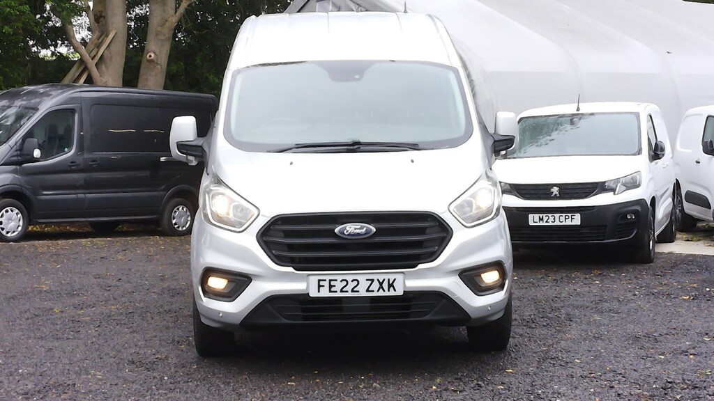Ford Transit Custom 320 Trend L1 H2 Swb High Roof In Silver With Air C FE22ZXK  #2