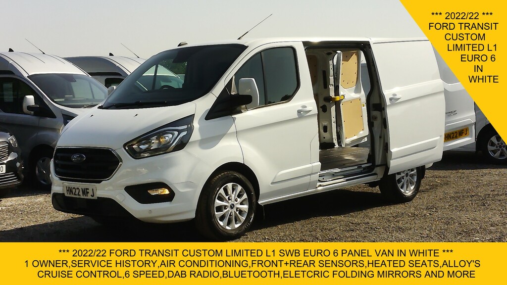 Ford Transit Custom 280 Limited L1 Swb With Air Conditioning,sensors,a