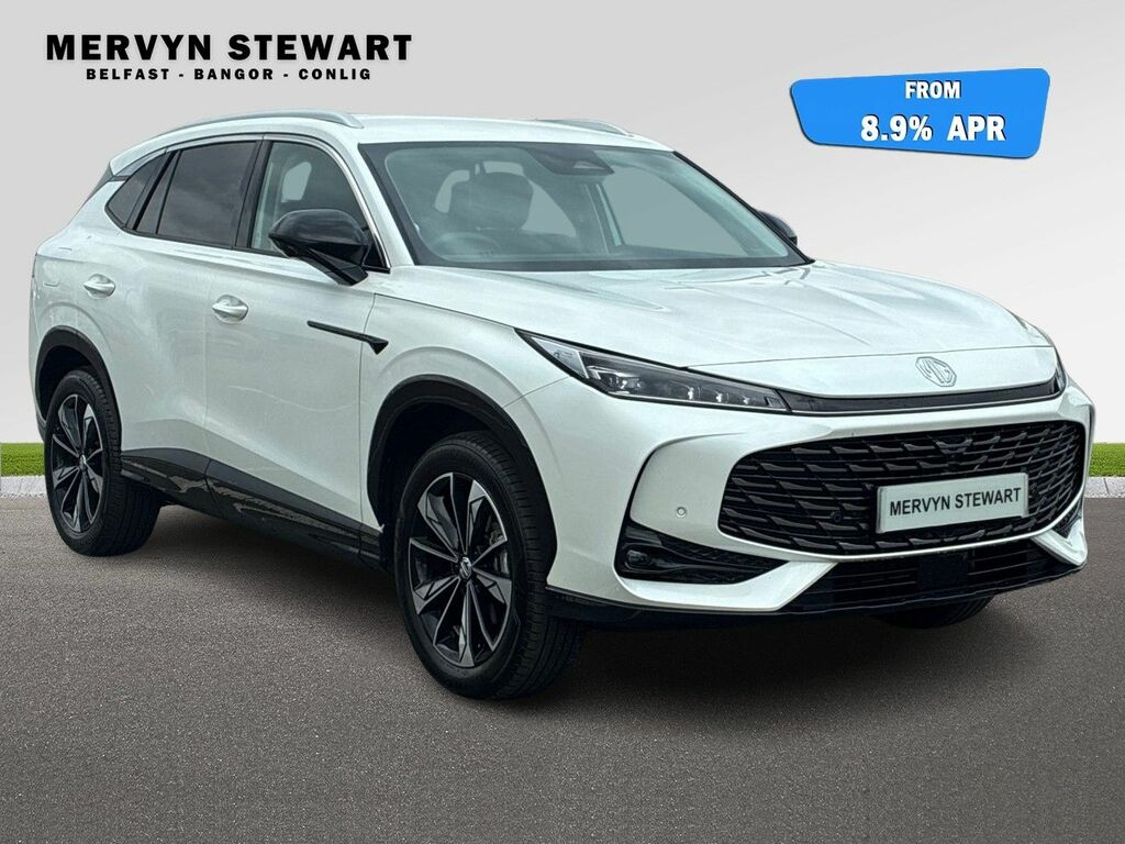MG HS Trophy Auto White