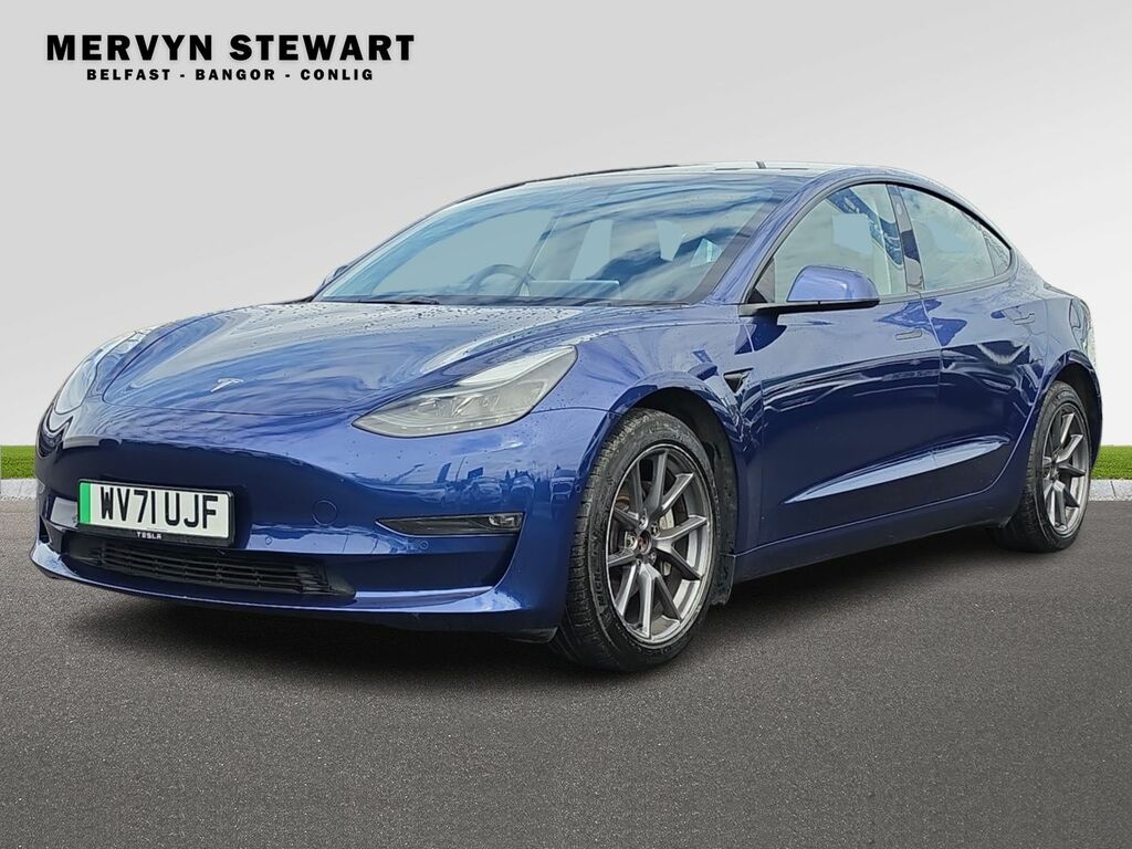 Tesla Model 3 3 Long Range Awd WV71UJF Blue #4