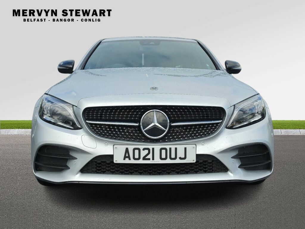 Mercedes-Benz C Class 220 Amg Line Ngt Ed Prem D A AO21OUJ Silver #3