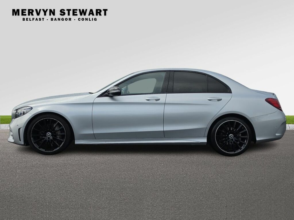 Mercedes-Benz C Class 220 Amg Line Ngt Ed Prem D A AO21OUJ Silver #5