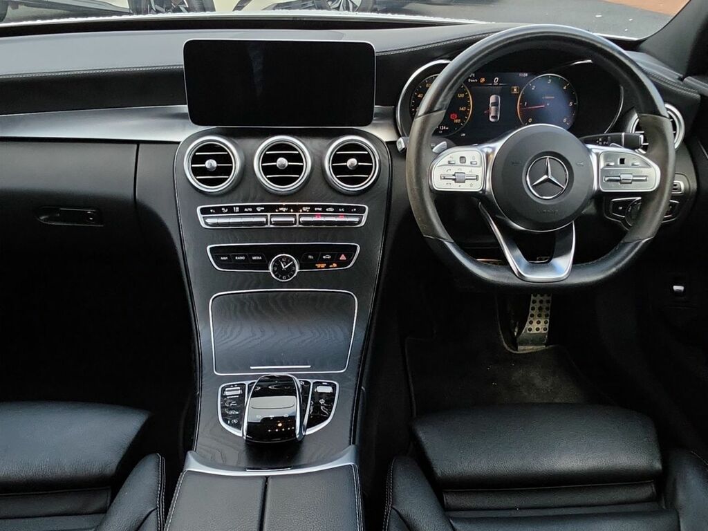 Mercedes-Benz C Class 220 Amg Line Ngt Ed Prem D A AO21OUJ Silver #2