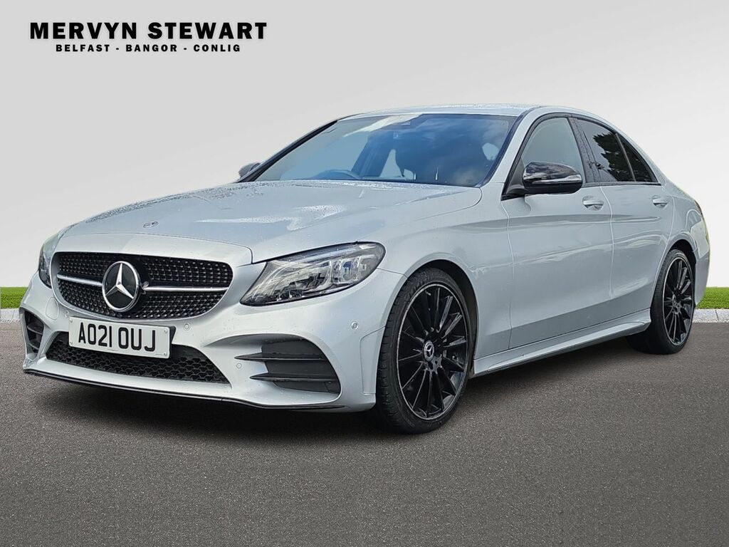 Mercedes-Benz C Class 220 Amg Line Ngt Ed Prem D A AO21OUJ Silver #4